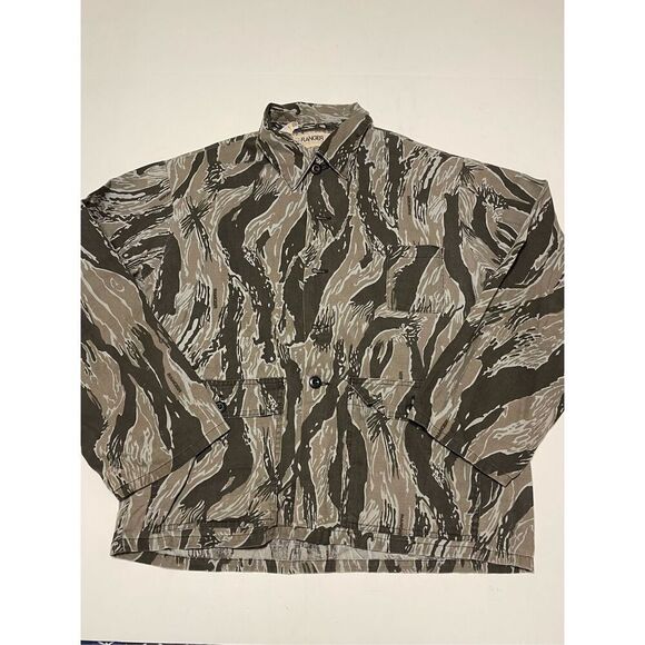 Ranger Other - Vintage Ranger Camo Shirt L Men's Button-Front Hunting Camouflage 80s A34